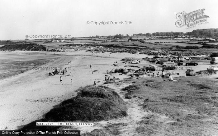 Photo of Moelfre, Lligwy Beach c.1965