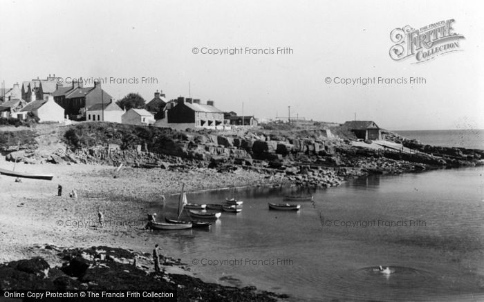 Photo of Moelfre, The Bay c.1955
