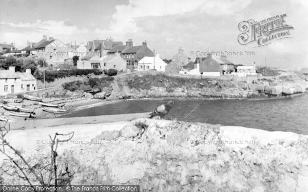 Photo of Moelfre, The Bay c.1955