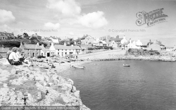 Photo of Moelfre, The Beach c.1965