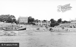 The Lifeboat In The Bay c.1950, Moelfre