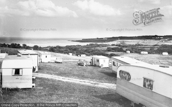 Photo of Moelfre, Tyddyn Isaf Caravan Park, Lligwy c.1965
