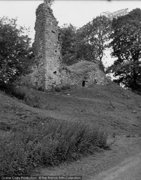 Photo of Moffat, Lochwood Castle 1952