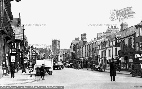 Photo of Mold, High Street c.1955
