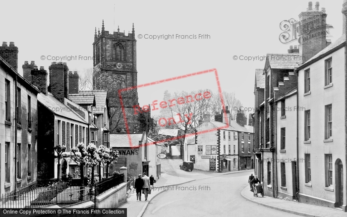 Photo of Mold, High Street c.1955