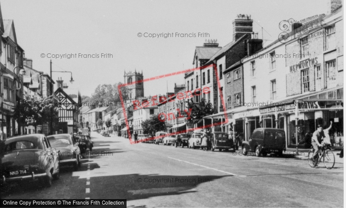 Photo of Mold, High Street c.1960