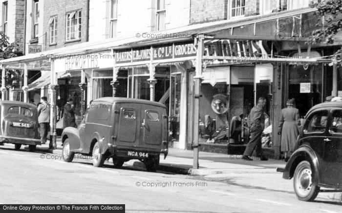 Photo of Mold, High Street Shops c.1960