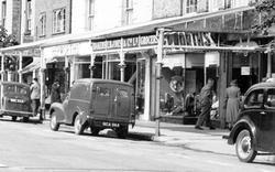High Street Shops c.1960, Mold