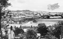 Moel Famau From Bailey Hill c.1960, Mold
