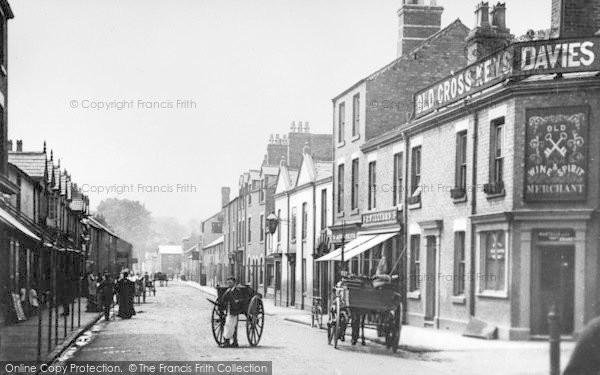 Photo of Mold, New Street c.1900