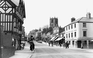 Upper High Street c.1950, Mold