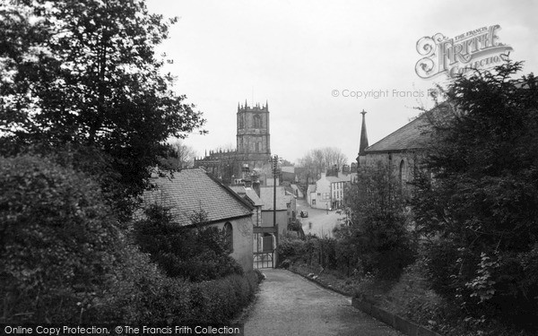 Photo of Mold, View From The Hill c.1950