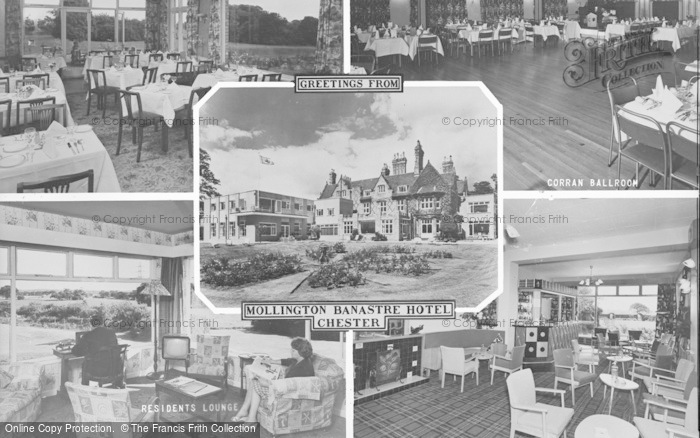 Photo of Mollington, Composite, The Mollington Banastre Hotel c.1965