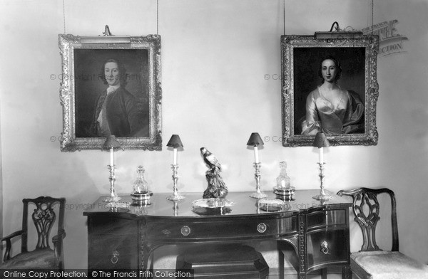 Photo of Moniaive, Maxwelton House, Portraits Of Annie Laurie And Her Husband c.1960