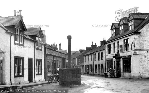 Photo of Moniaive, The Cross c.1955