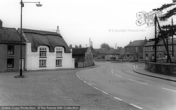 Photo of Monk Fryston, Thatched Cottage  c.1960