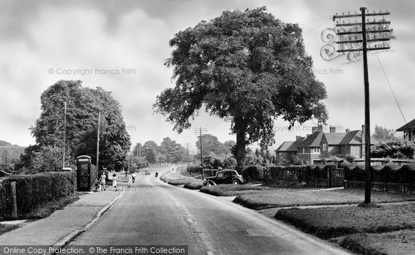 Photo of Monks Risborough, Aylesbury Road c.1955