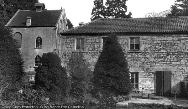 Photo of Monkton Combe, The Mill c.1955