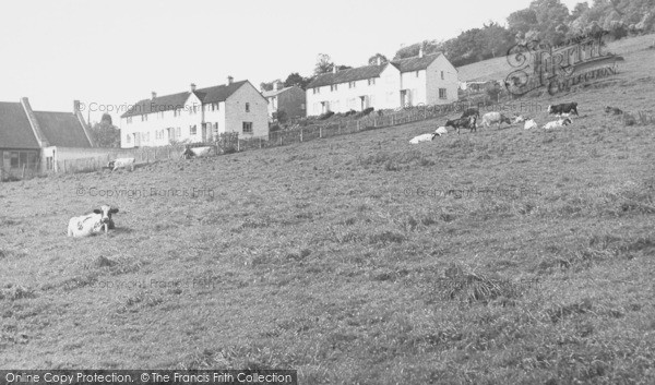 Photo of Monkton Combe, The Village c.1955