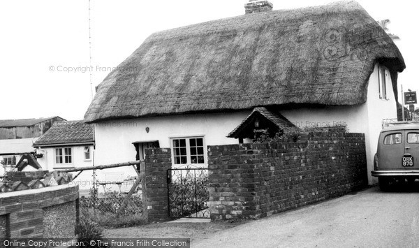 Photo of Monkton, Thatch Cottage c.1960