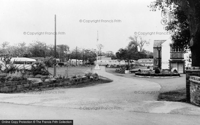 Photo of Monkton, Walters Hall Caravan Site c.1960
