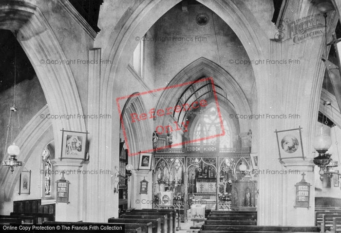Photo of Monkton Wyld, St Andrew's Church Interior 1900