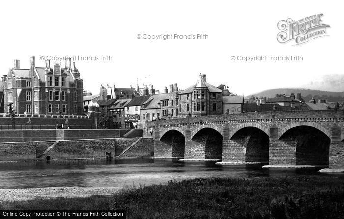 Photo of Monmouth, And Wye Bridge 1896