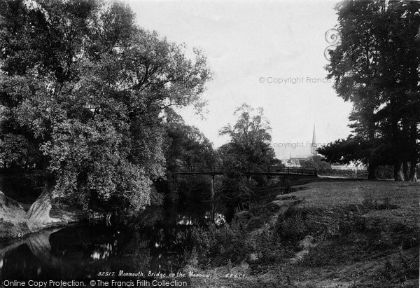 Photo of Monmouth, Bridge On The Monnow 1893