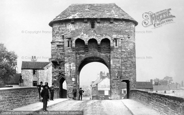 Photo of Monmouth, Bridge On The Monnow c.1878