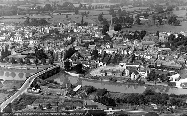 Photo of Monmouth, From The Air c.1932
