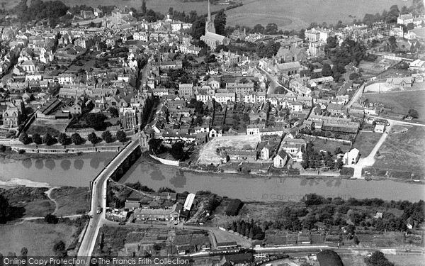 Photo of Monmouth, From The Air c.1961