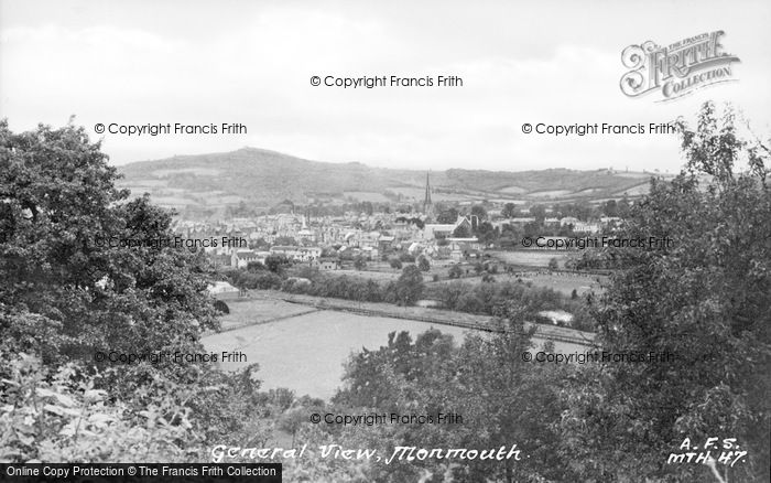 Photo of Monmouth, General View c.1939
