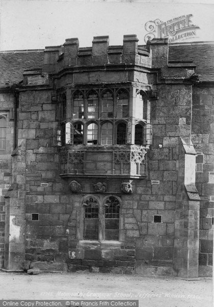 Photo of Monmouth, Grammar School, Jefferies'  Window 1898