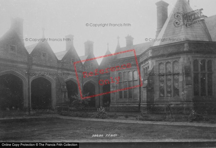 Photo of Monmouth, Grammar School, Quadrangle 1896