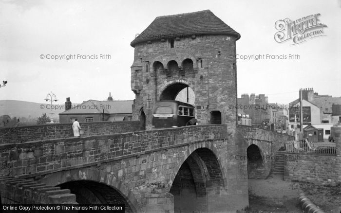 Photo of Monmouth, Monnow Bridge c.1950