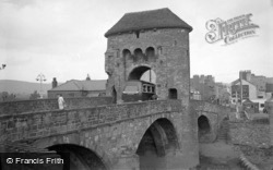 Monnow Bridge c.1950, Monmouth