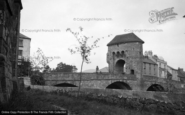 Photo of Monmouth, Monnow Bridge c.1950