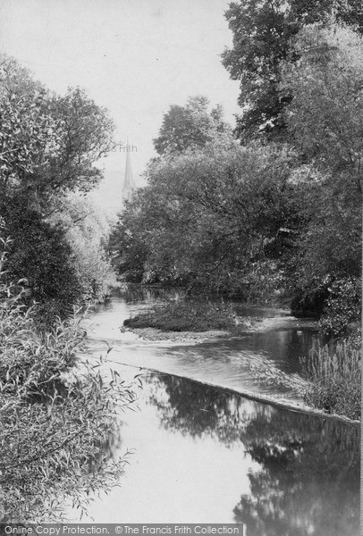 Photo of Monmouth, On The Monnow c.1890