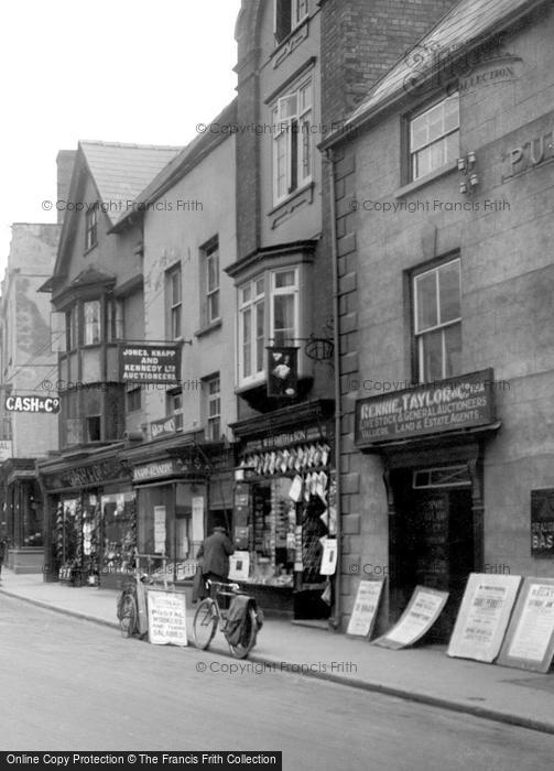 Photo of Monmouth, Shops In Agincourt Square 1931