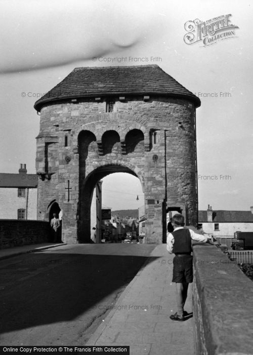 Photo of Monmouth, The Monnow Bridge c.1950