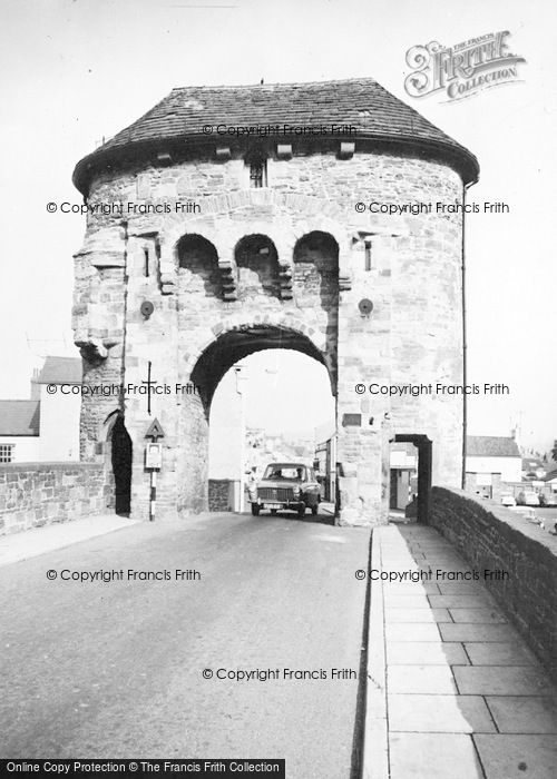 Photo of Monmouth, The Monnow Bridge Gate c.1960
