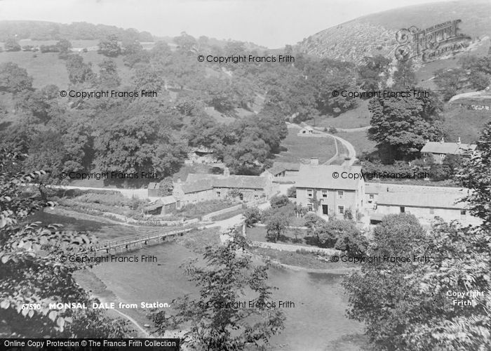 Photo of Monsal Dale, From The Station 1914