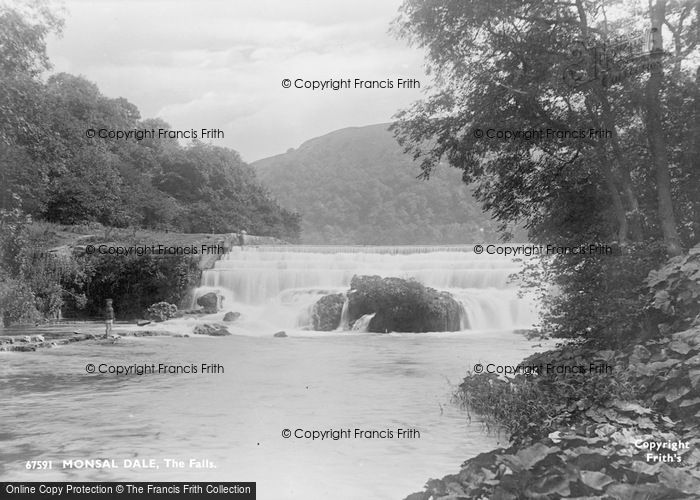 Photo of Monsal Dale, The Falls 1914