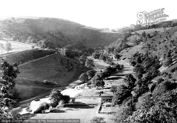 Photo of Monsal Dale, The Valley From The Hotel c.1955