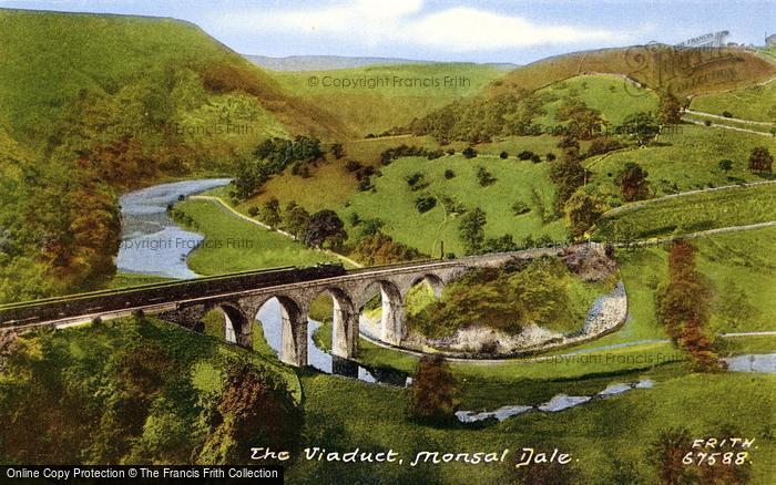 Photo of Monsal Dale, The Viaduct 1914