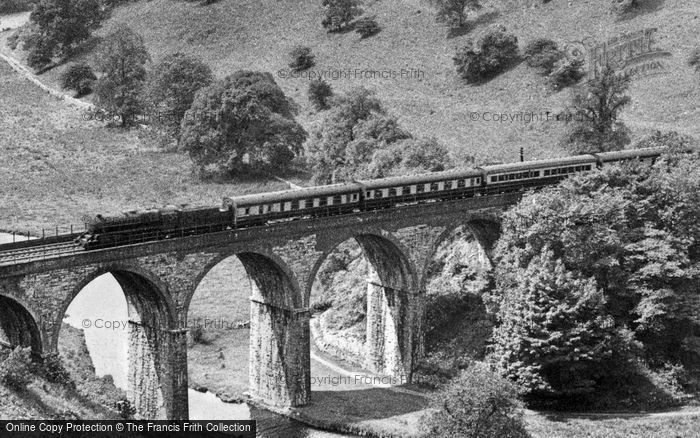 Photo of Monsal Dale, The Viaduct 1954