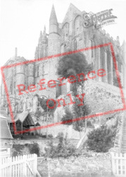 The Abbey c.1890, Mont Saint Michel