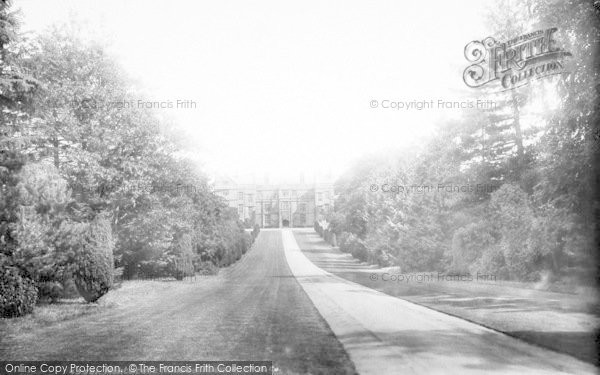 Photo of Montacute, House And Avenue 1900