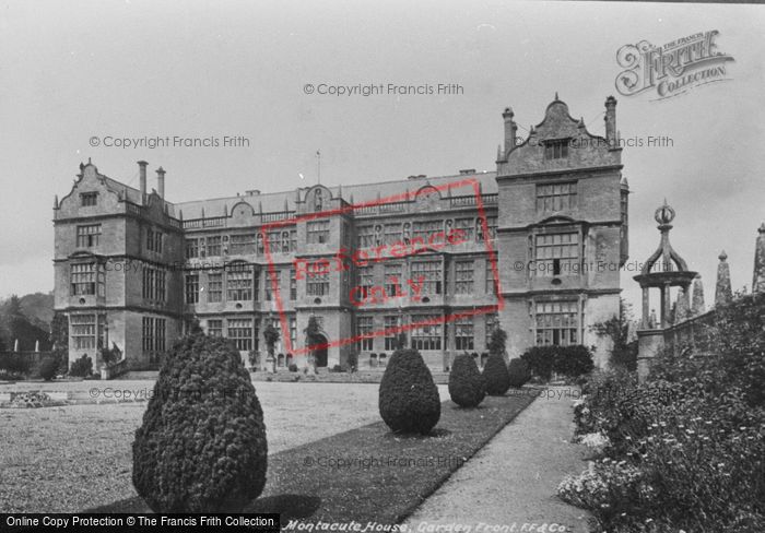 Photo of Montacute, House And Garden 1900