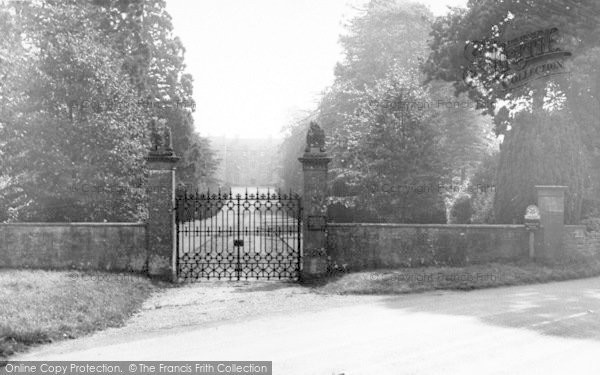 Photo of Montacute, House Gates c.1960